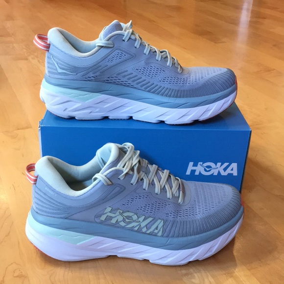 Hoka Shoes Hoka Womens Bondi 7 Running Shoes Poshmark